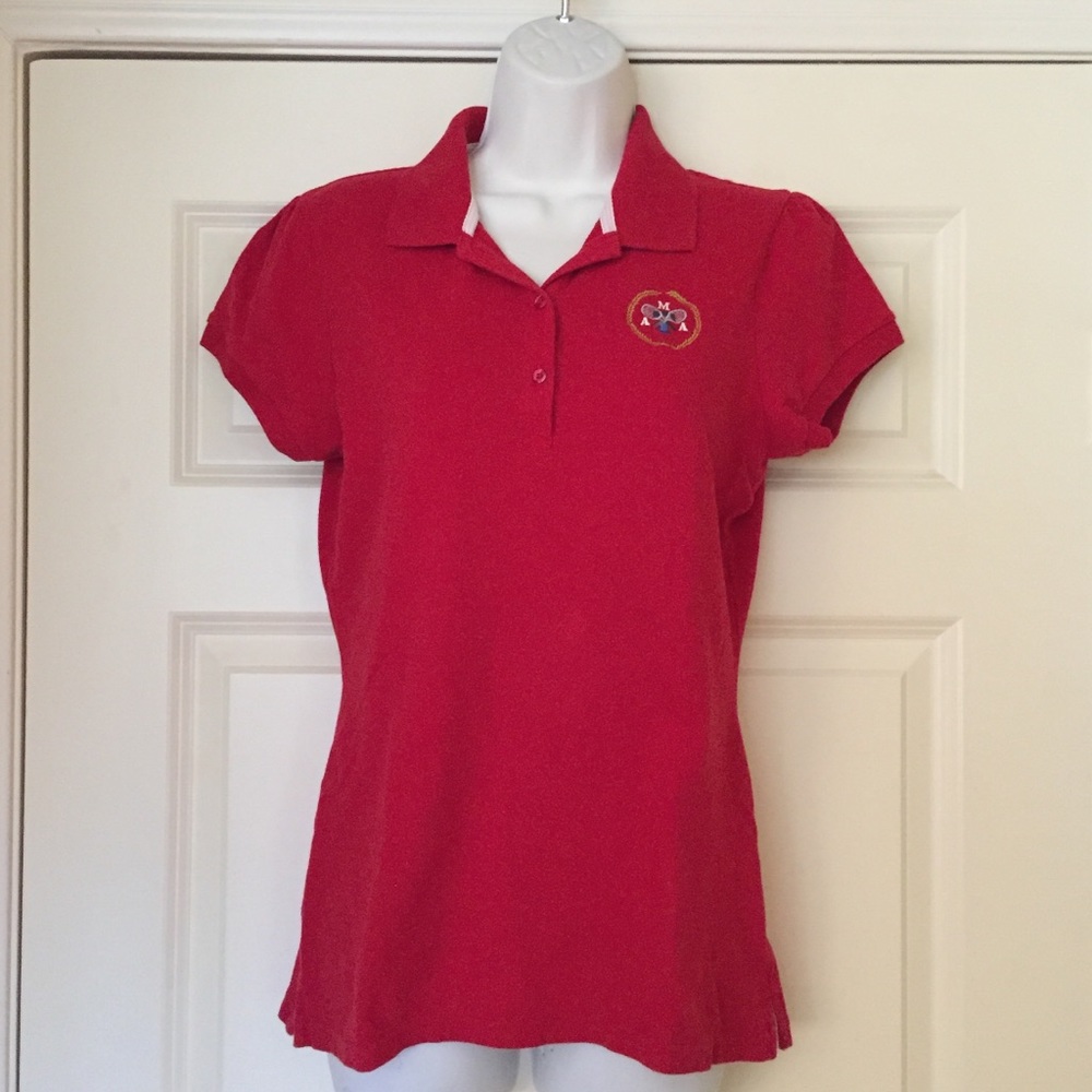 Polo with embroidered “Tennis” chest crest size L